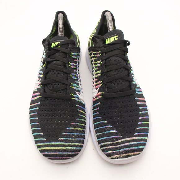 Nike Free RN Flyknit Running Sneakers Men\'s Size 9 Shoes Multicolor 831069-003 main image 6